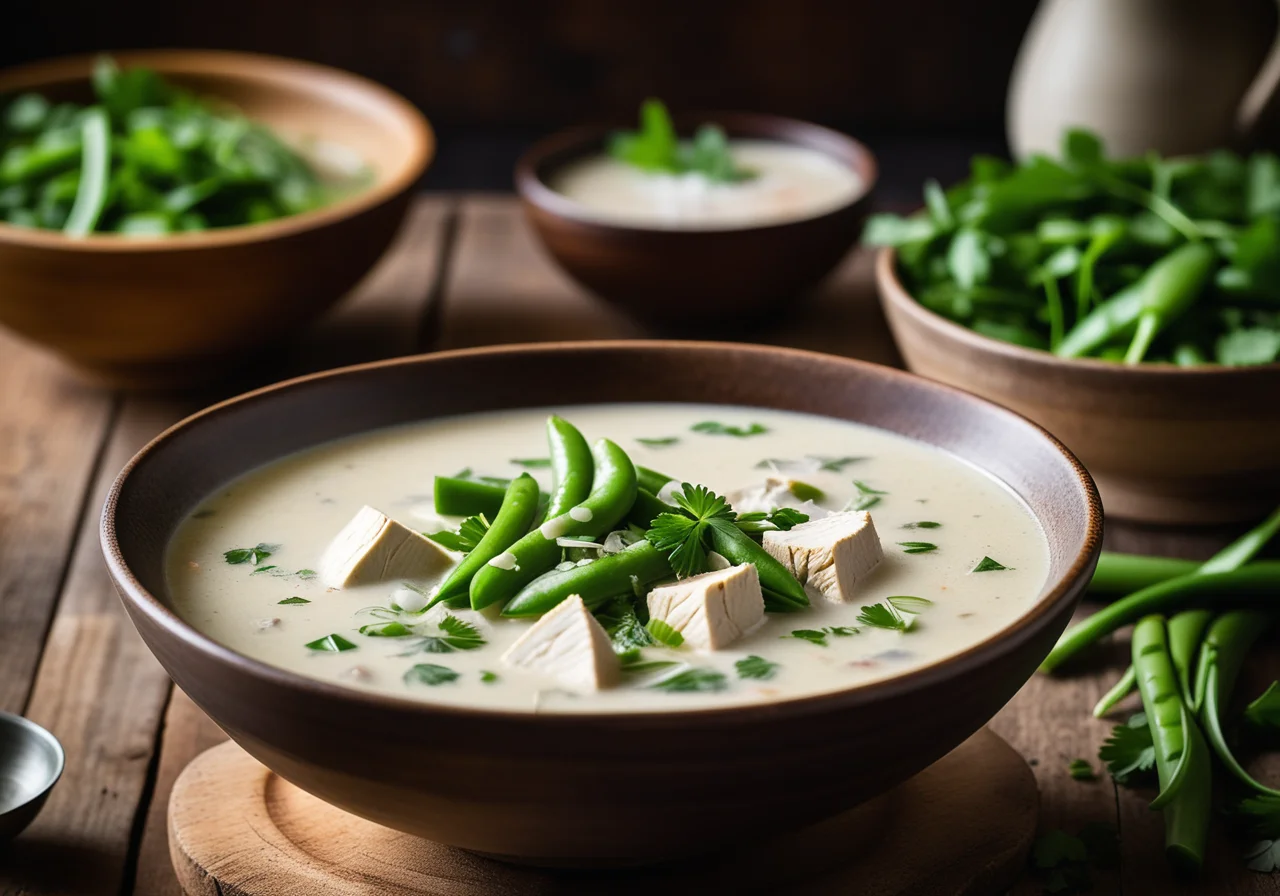 Coconut Milk Soup with Chicken