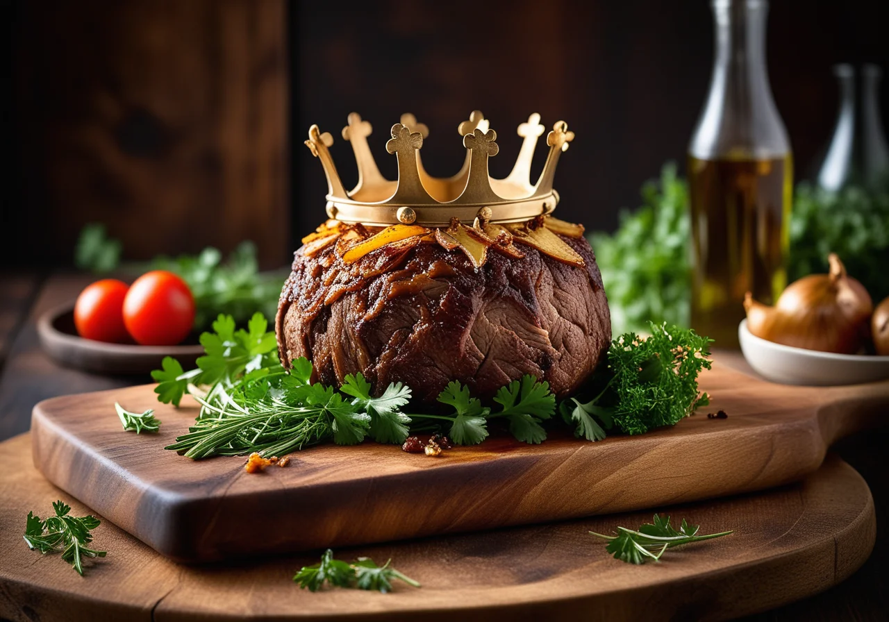 Lamb Crown with Filling