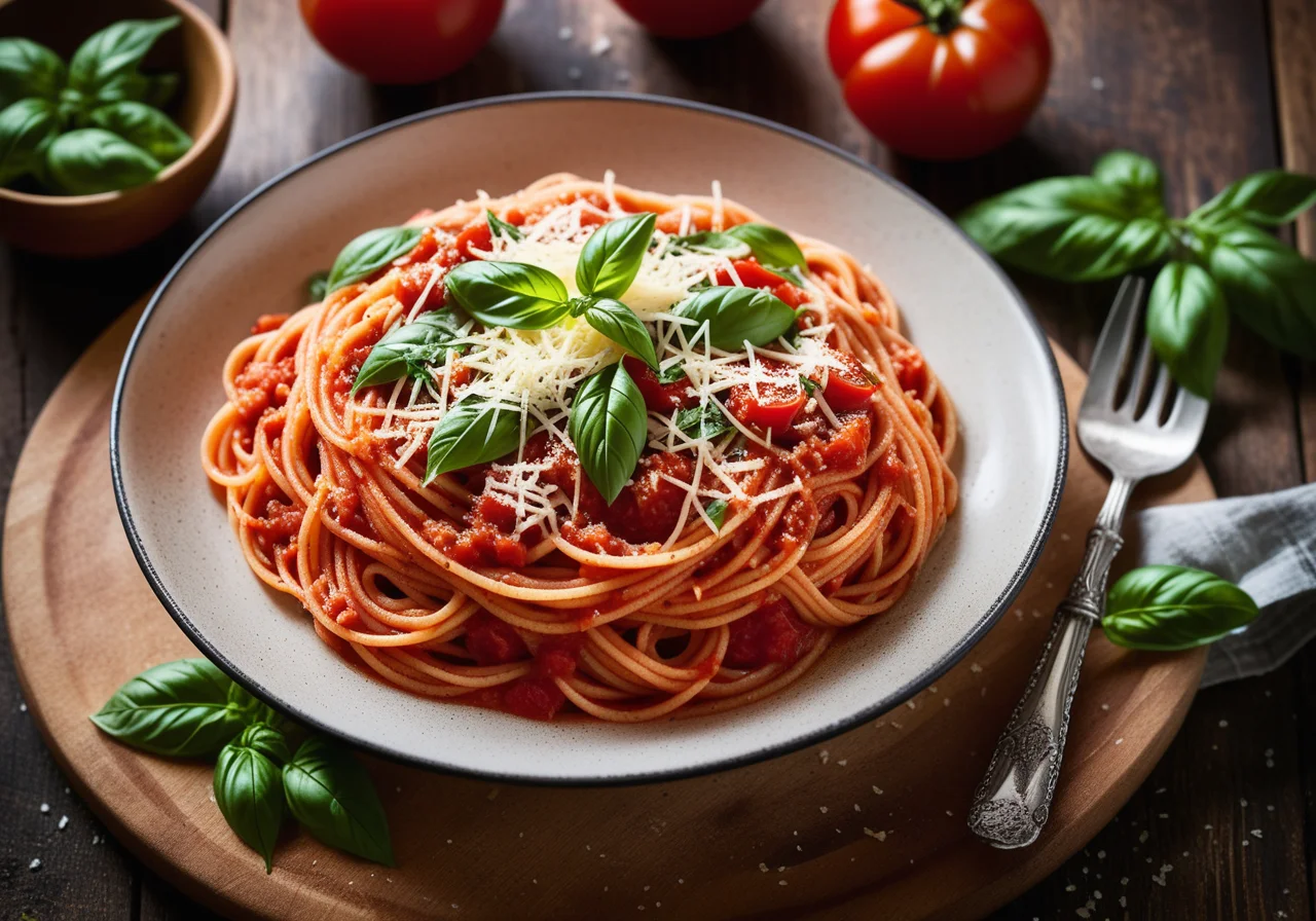 Pasta with Tomato Sauce