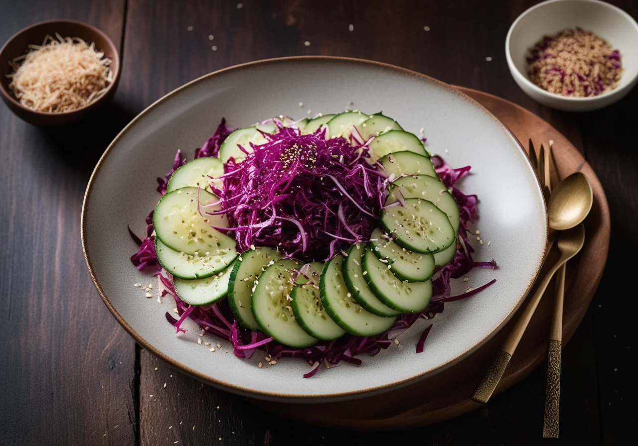 Tuna Carpaccio with Asian Salad
