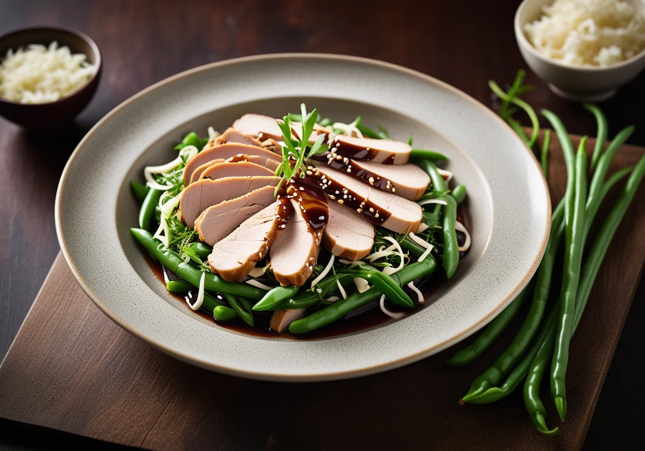 Asian Stir-Fried Turkey Strips with Vegetables