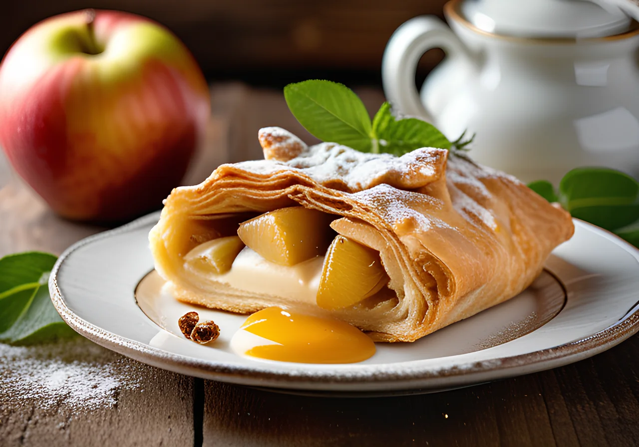 Apple Quark Strudel