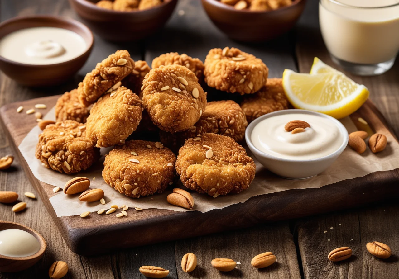 Gold Nuggets in Oat Coating