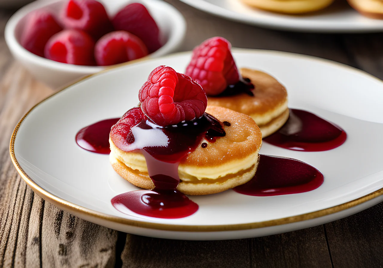 Raspberry Blini