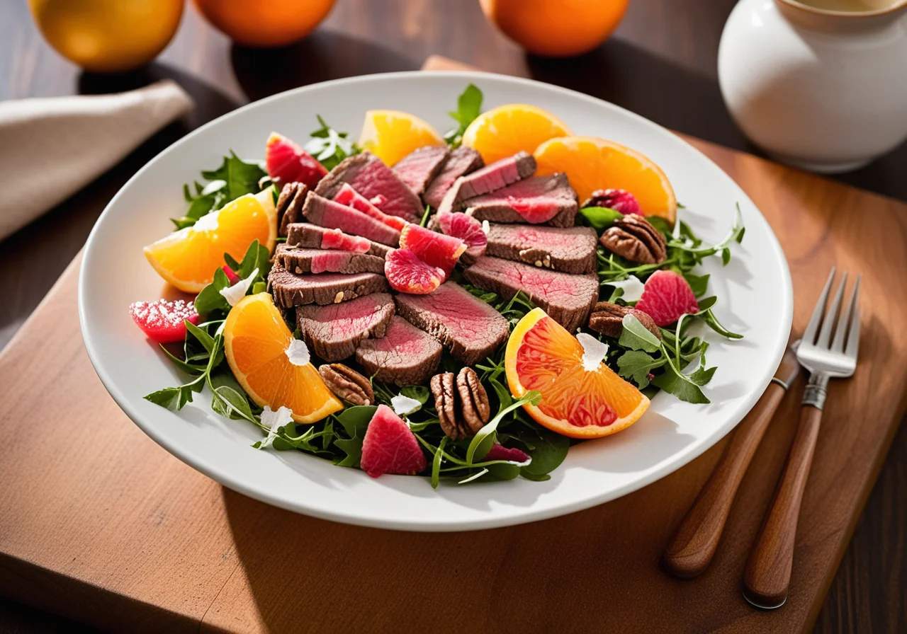 Citrus Beef Salad
