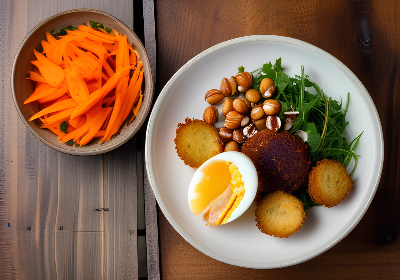 Winter Bowl with Potato Croutons