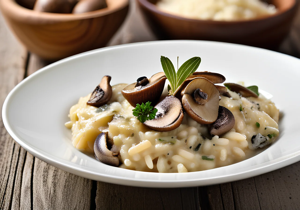 Risotto with Mushrooms – Smart