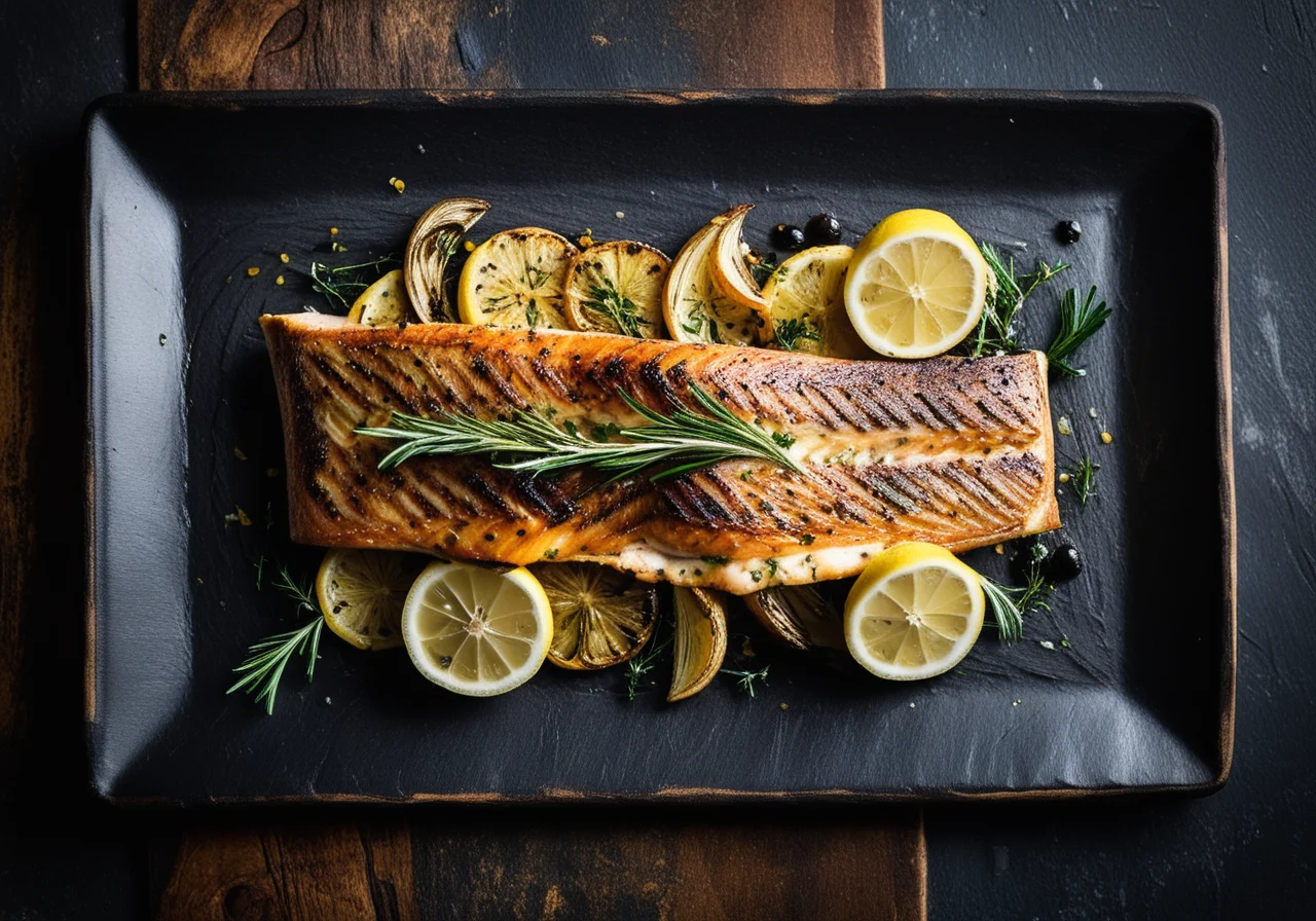Grilled Trout with Fennel