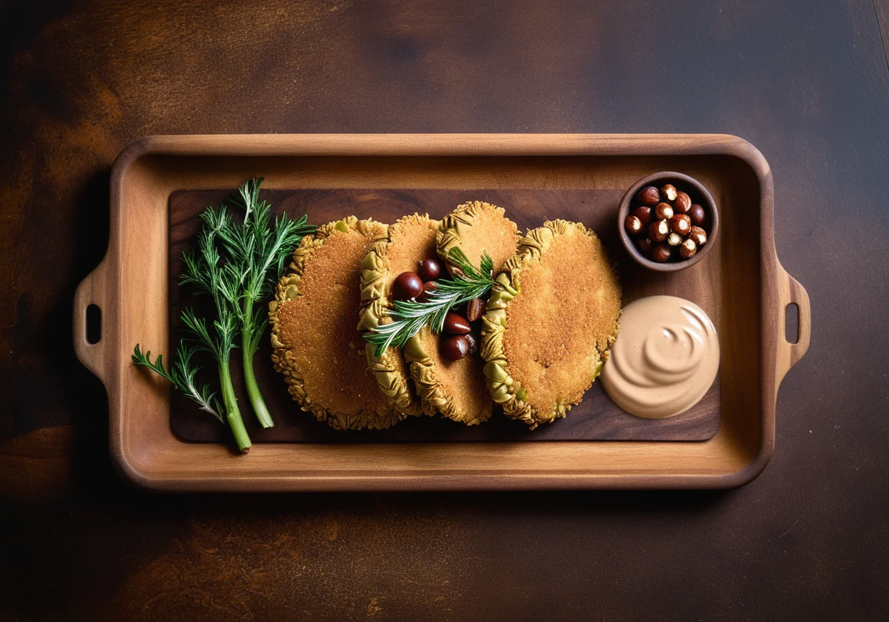 Sesam-Celery Schnitzel