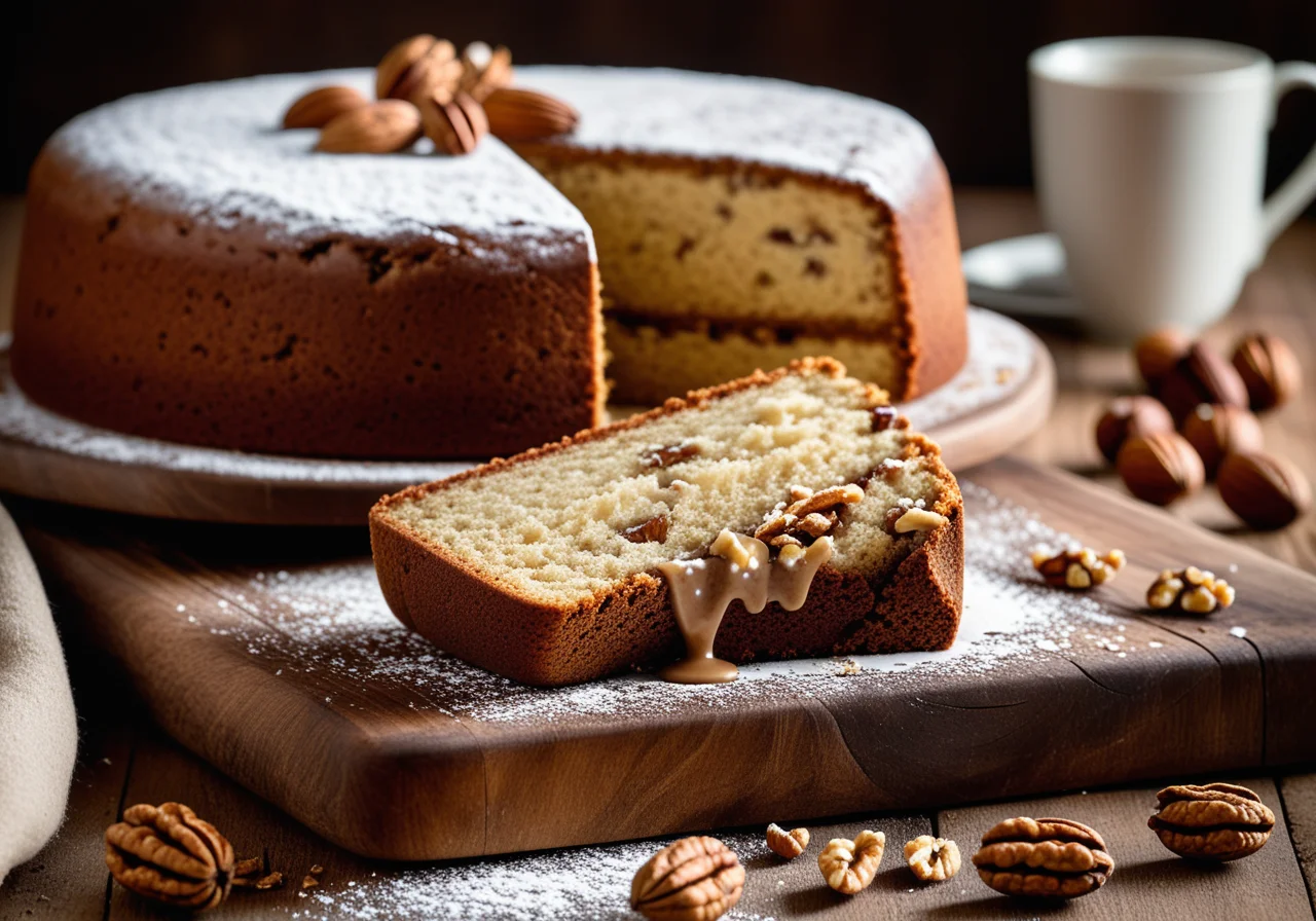 California‑style nut cake