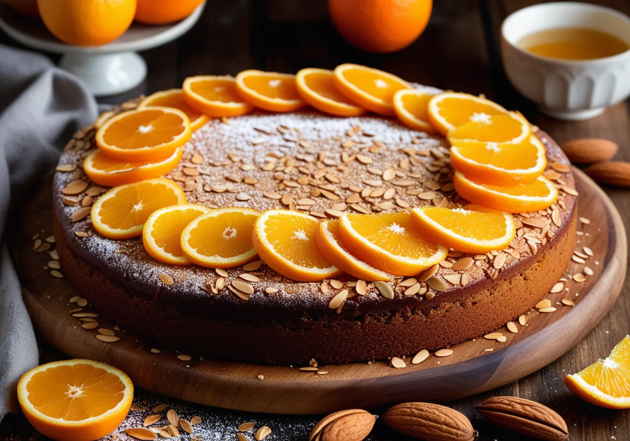 Almond Orange Cake
