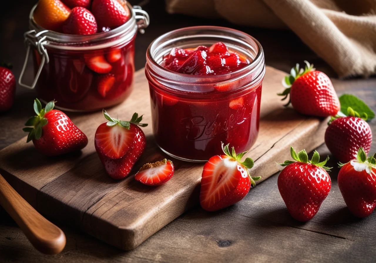 Strawberry Ginger Preserve