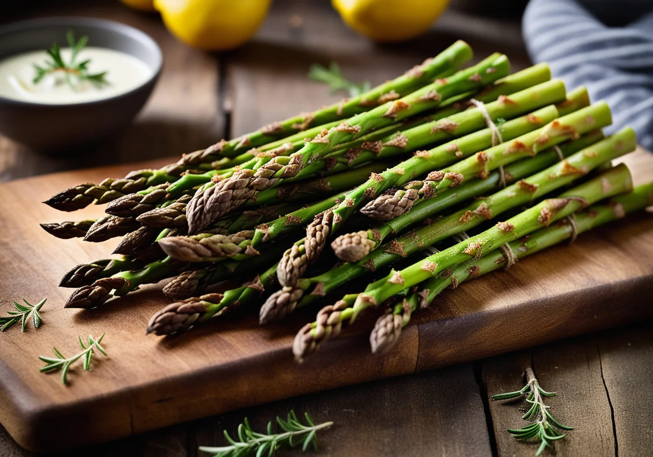 Crispy Coated Asparagus