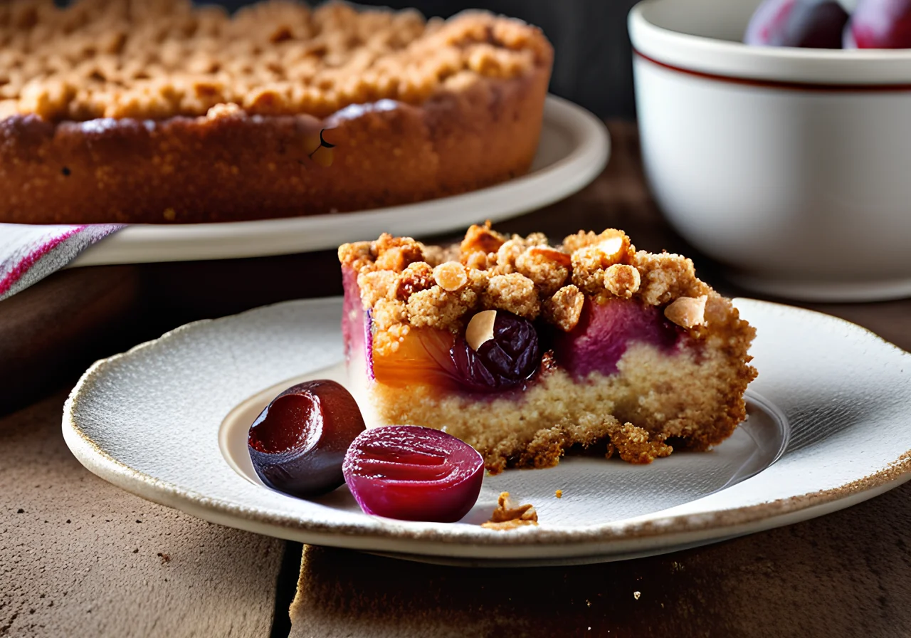Plum Crumb Cake
