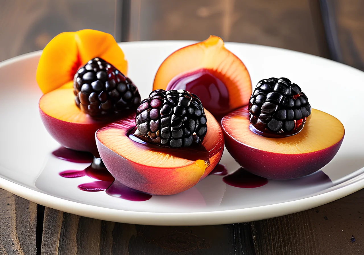 Blackberry Nectarine Salad