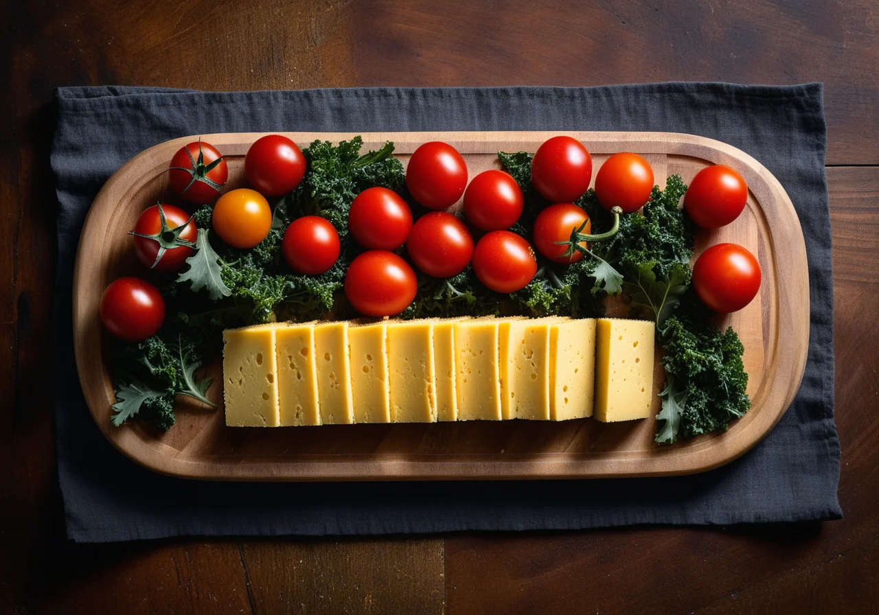 Corn Terrine with Tomato