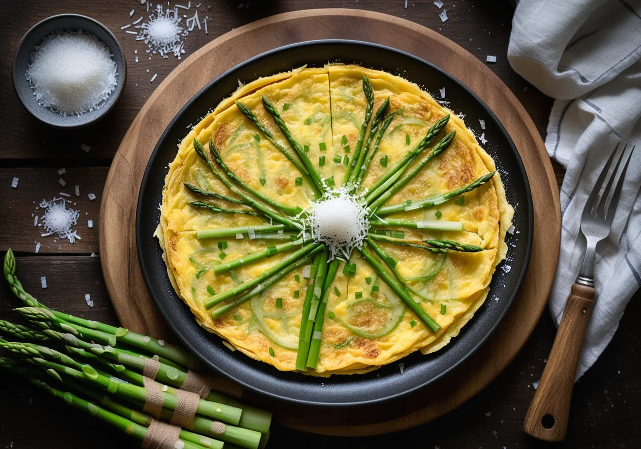 Asparagus Omelette