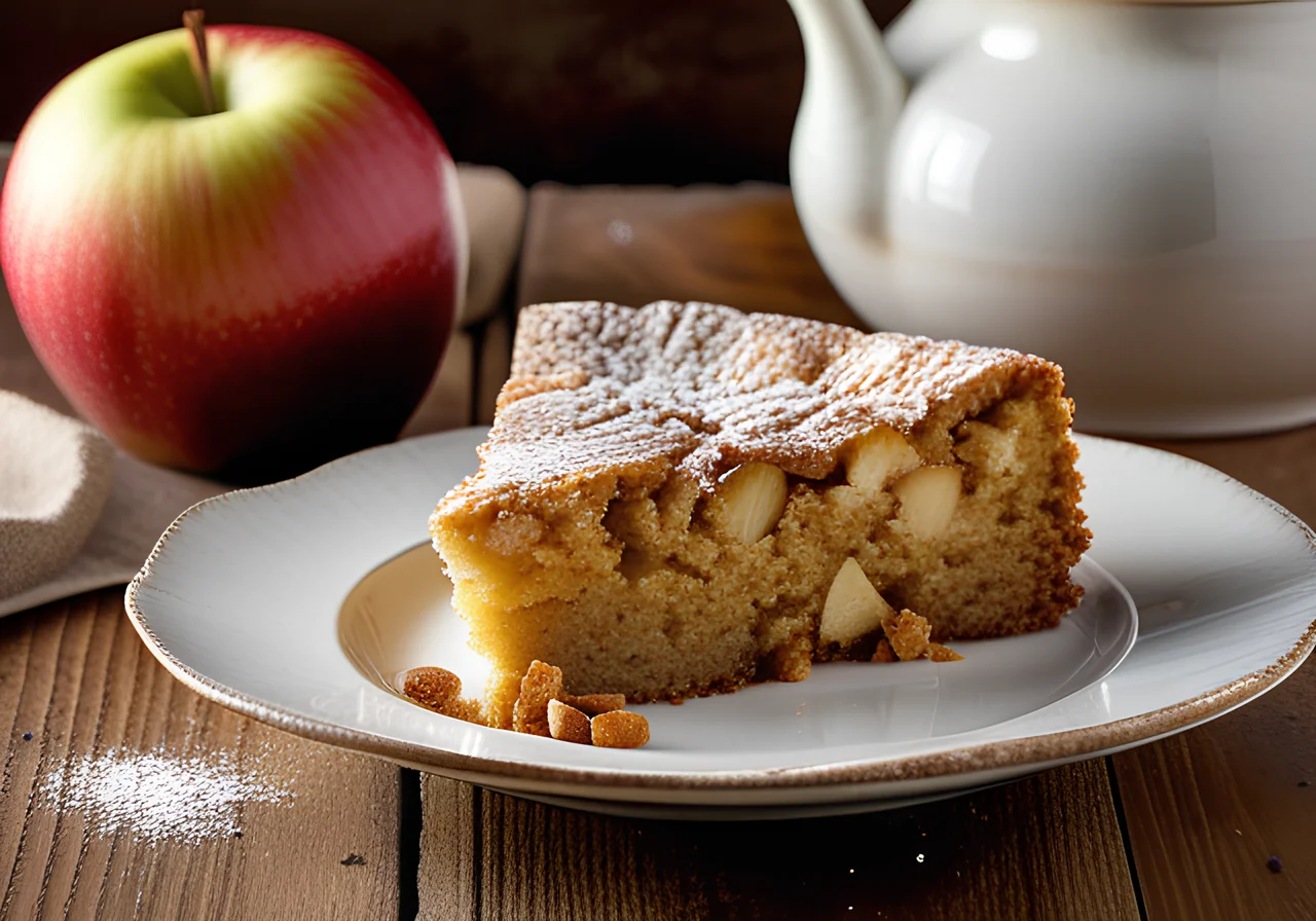 Submerged Apple Cake