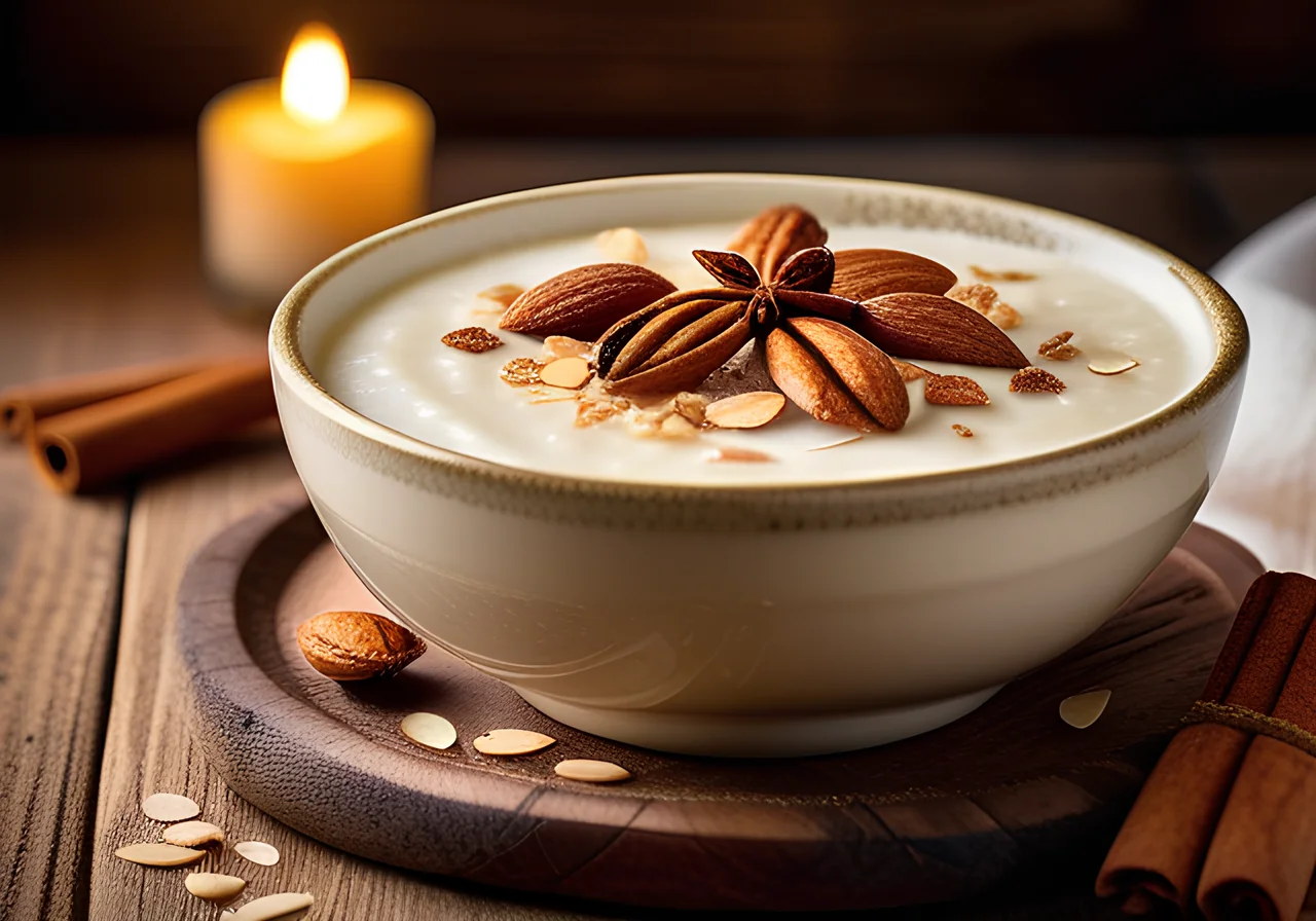 Almond Rice Pudding