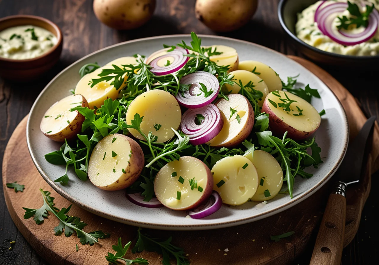 Potato Salad with Arugula