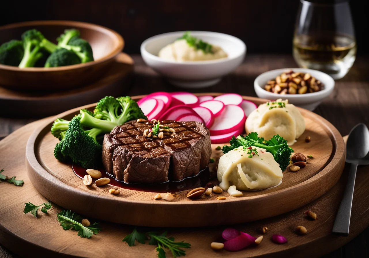Filetsteak with Dumplings