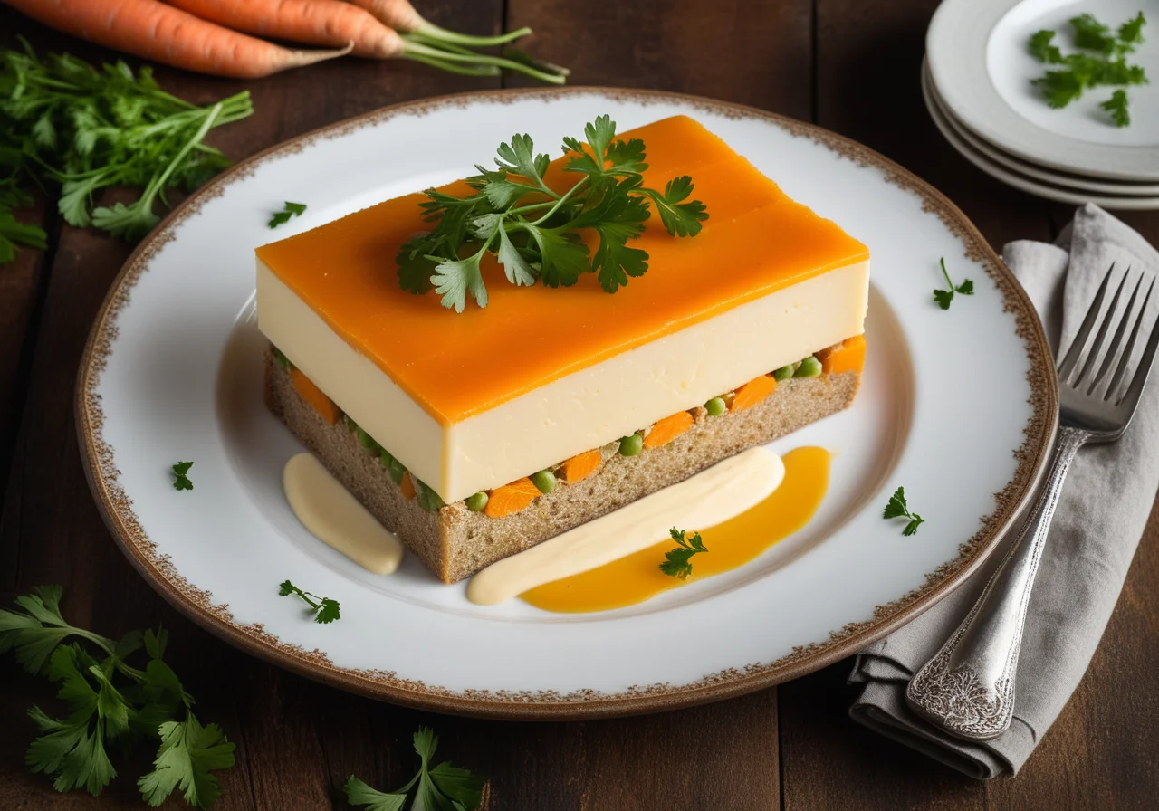 Vegetable Terrine without Gelatin