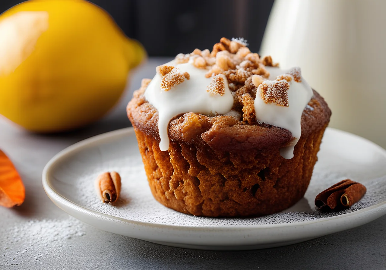 Vegan Carrot-Cake Muffins