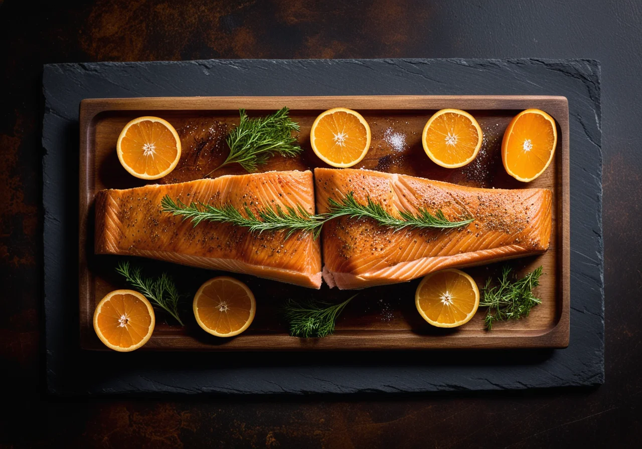 Salty-Crusted Salmon Trout