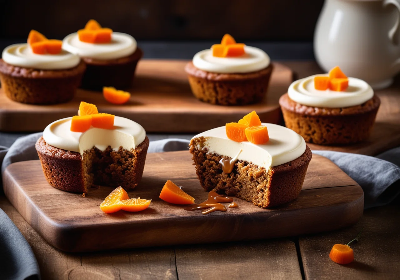 Small Carrot Cakes