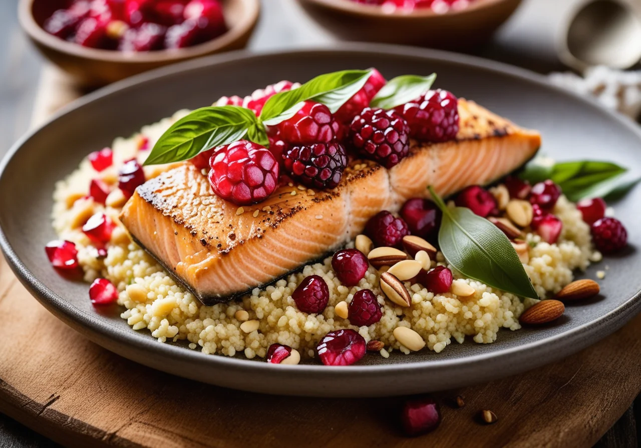 Couscous with Salmon