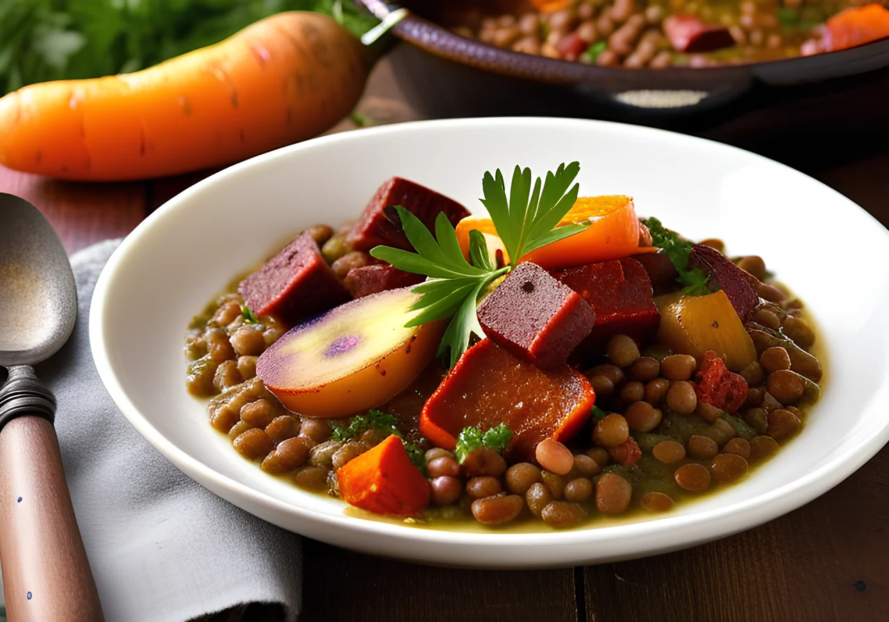 Spanish-Style Lentil Stew