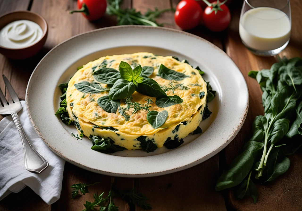 Swiss Chard Omelette