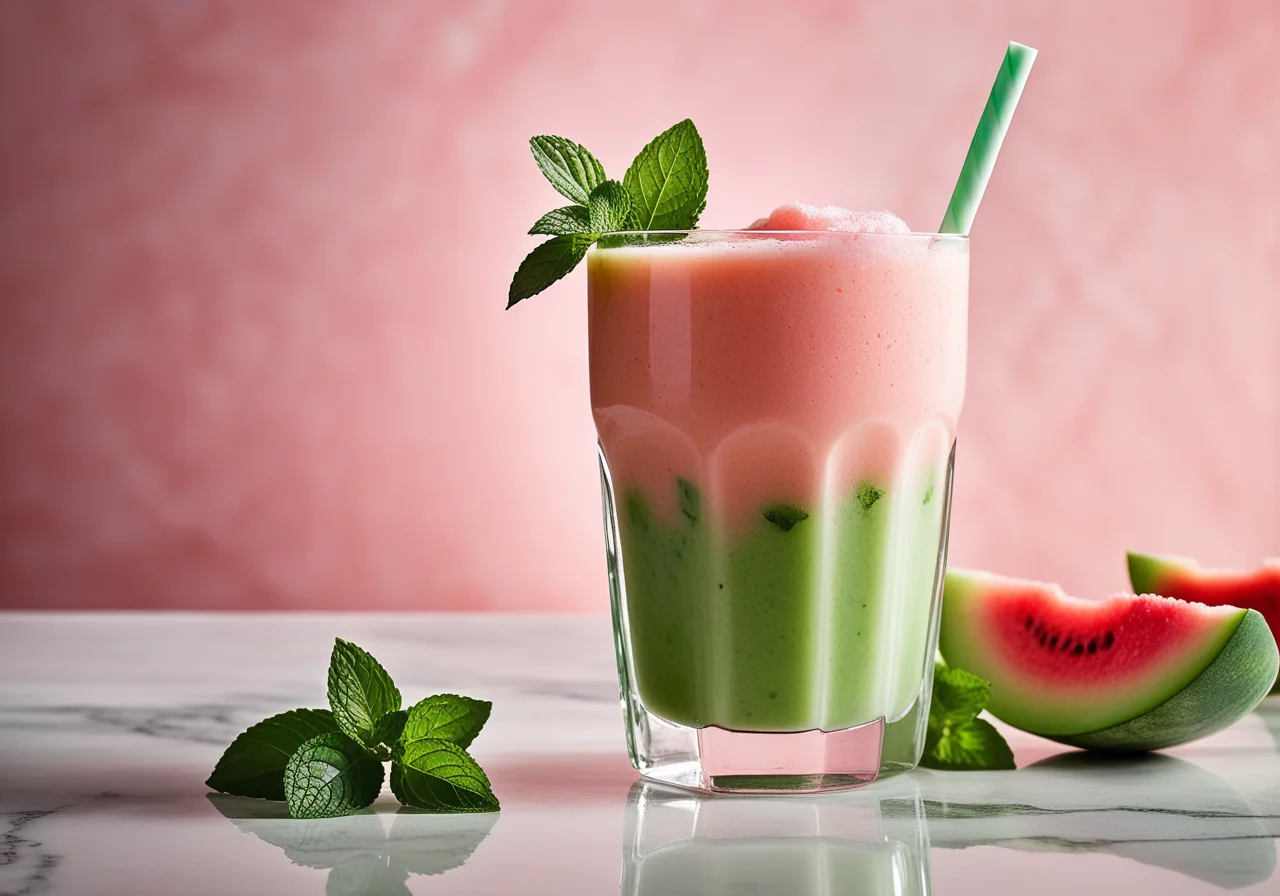 Alcohol-free Melon Drink