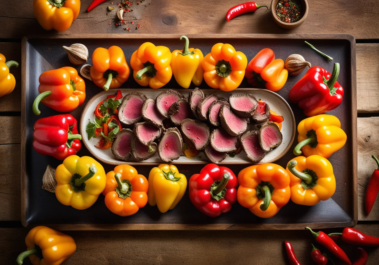 Pepper Steak with Vegetables