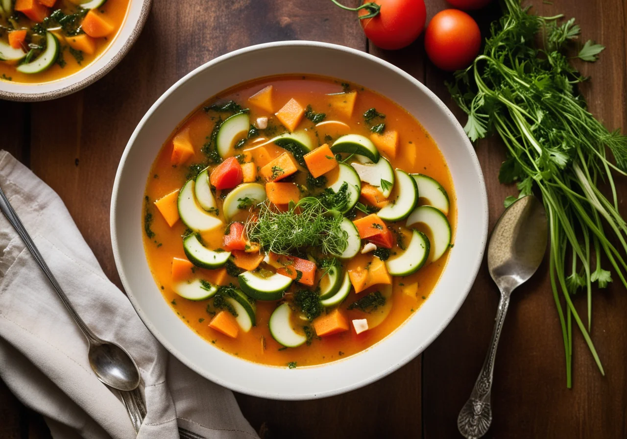 Sweet Potato Minestrone