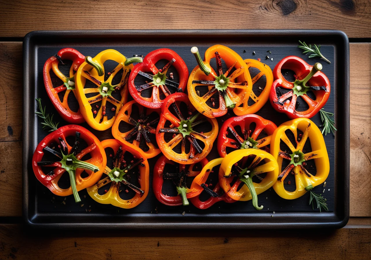 Grilled Bell Peppers