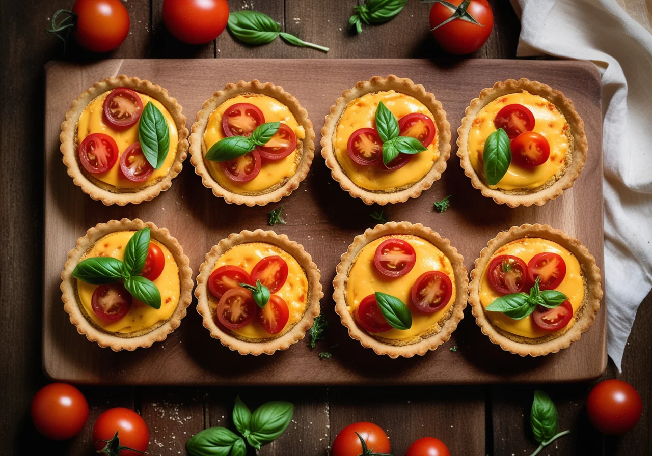Tuna Tomato Tartlets
