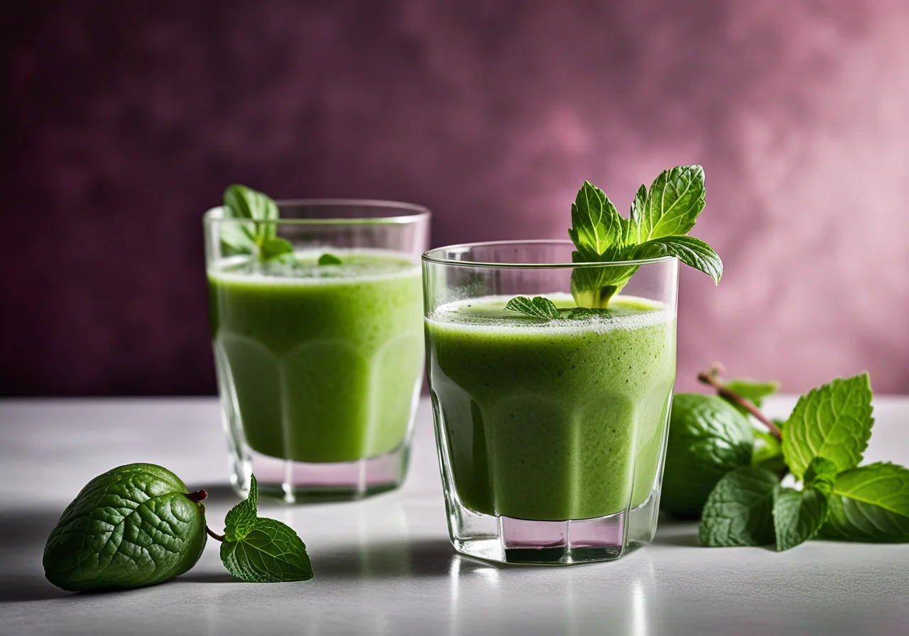 Weintrauben-Rotkohl-Smoothie