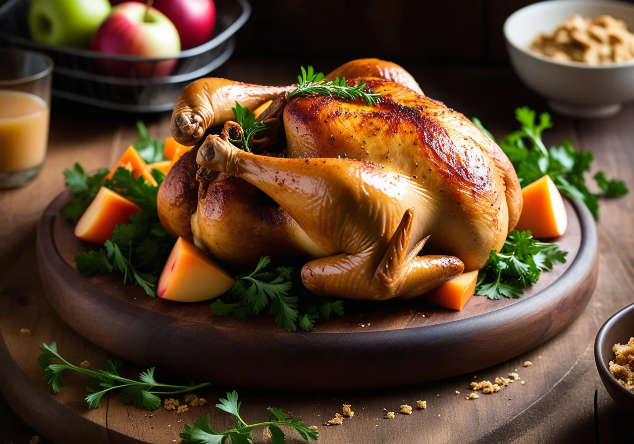 Roasted Chicken for a Jewish Holiday