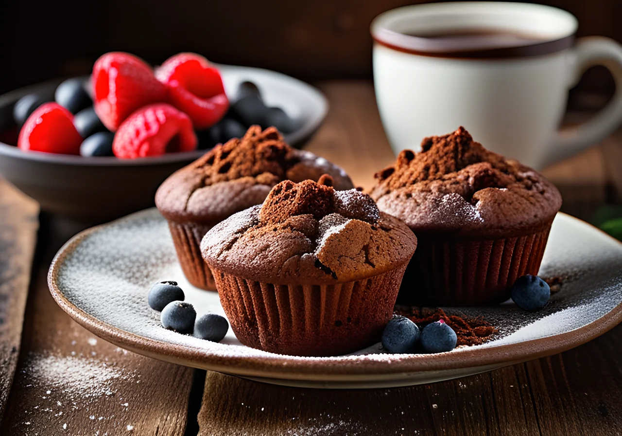 Vegan Chocolate Muffins
