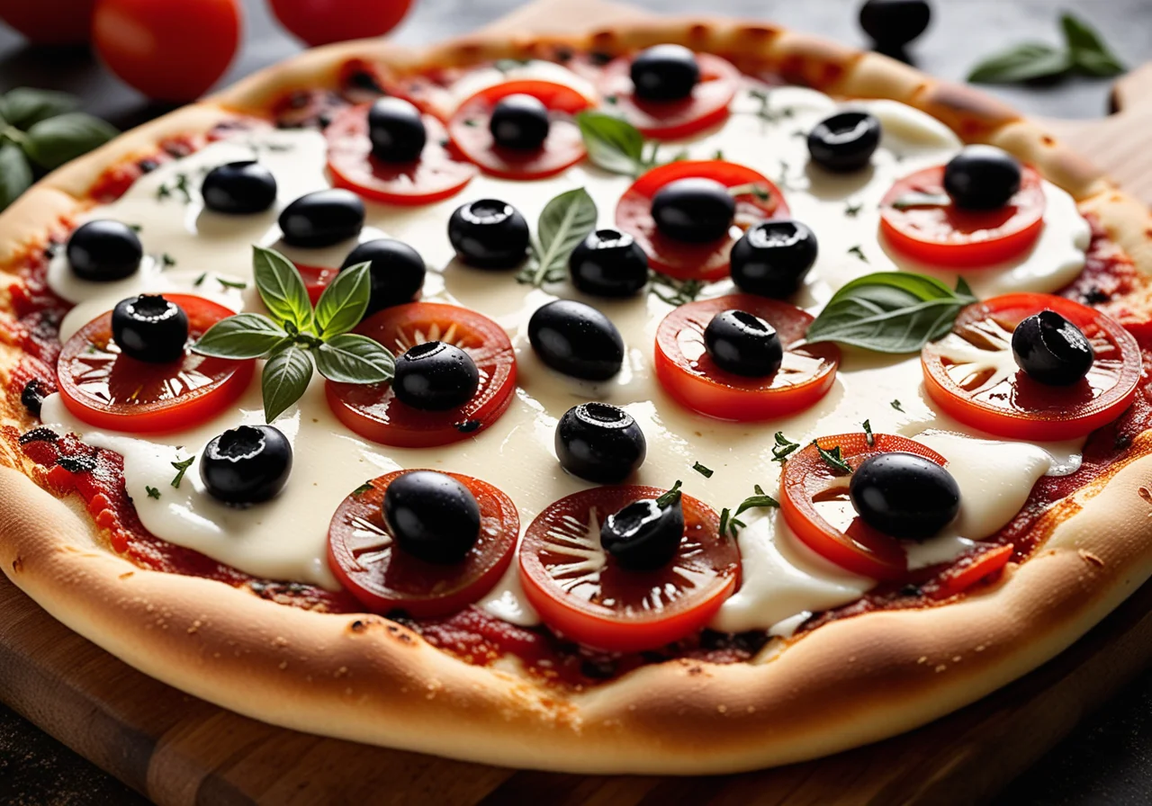 Tomato and Cheese Pizza