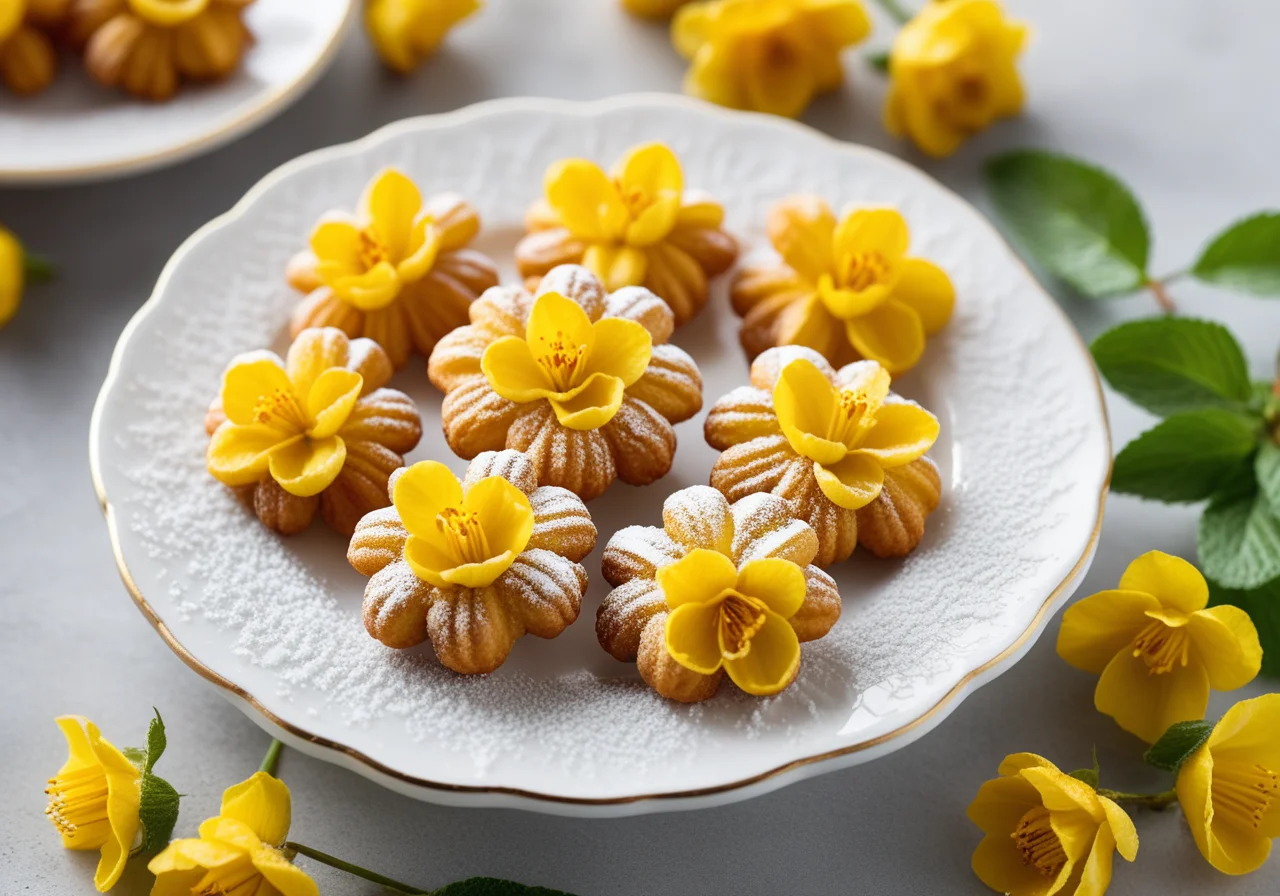 Fried Acacia Blossoms