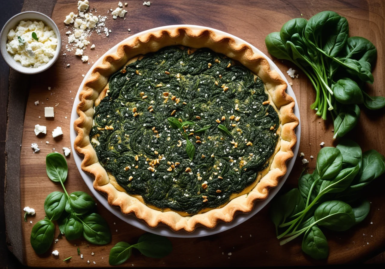 Spinach and Feta Tart