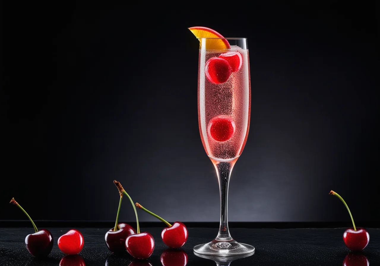 Fruity Champagne Cocktail