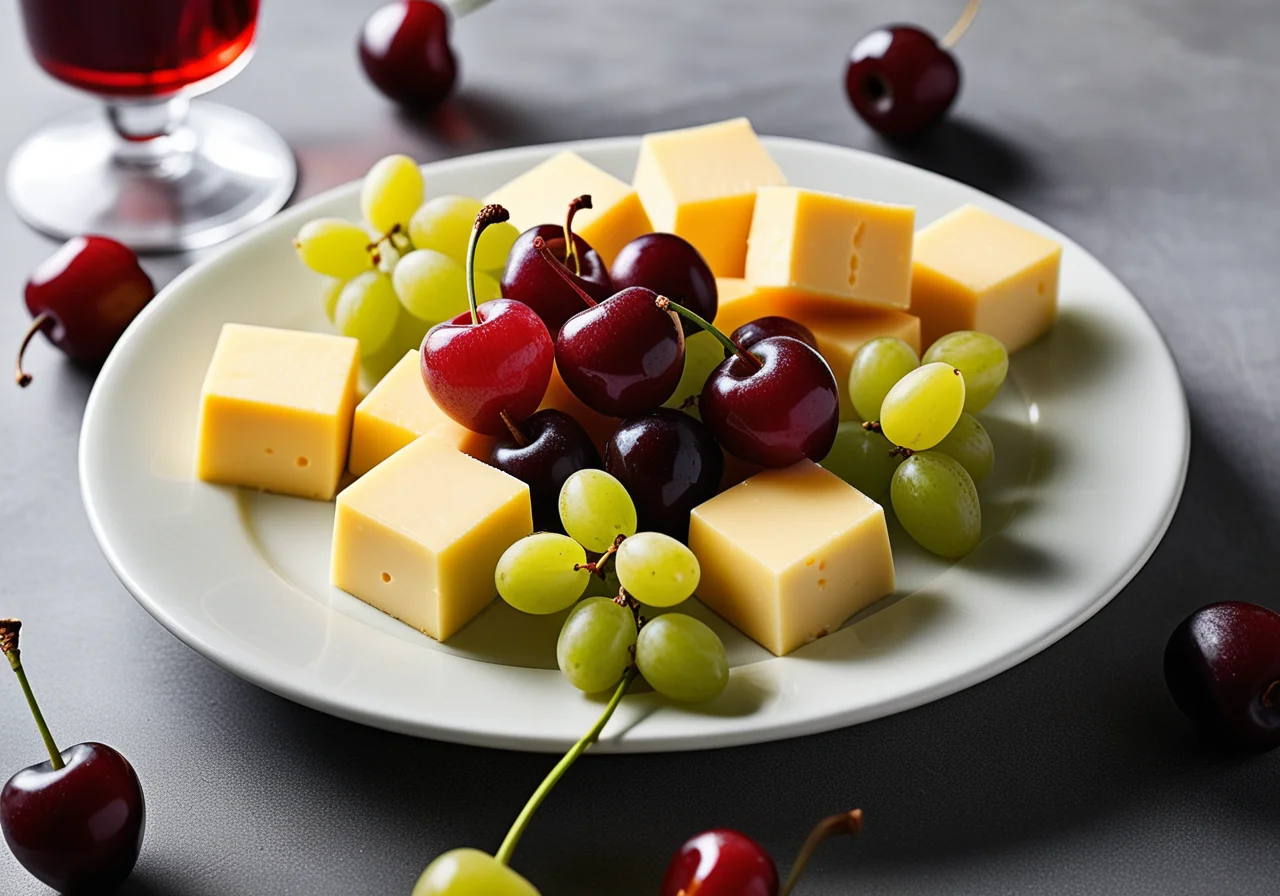 Cheese Fruit Bites