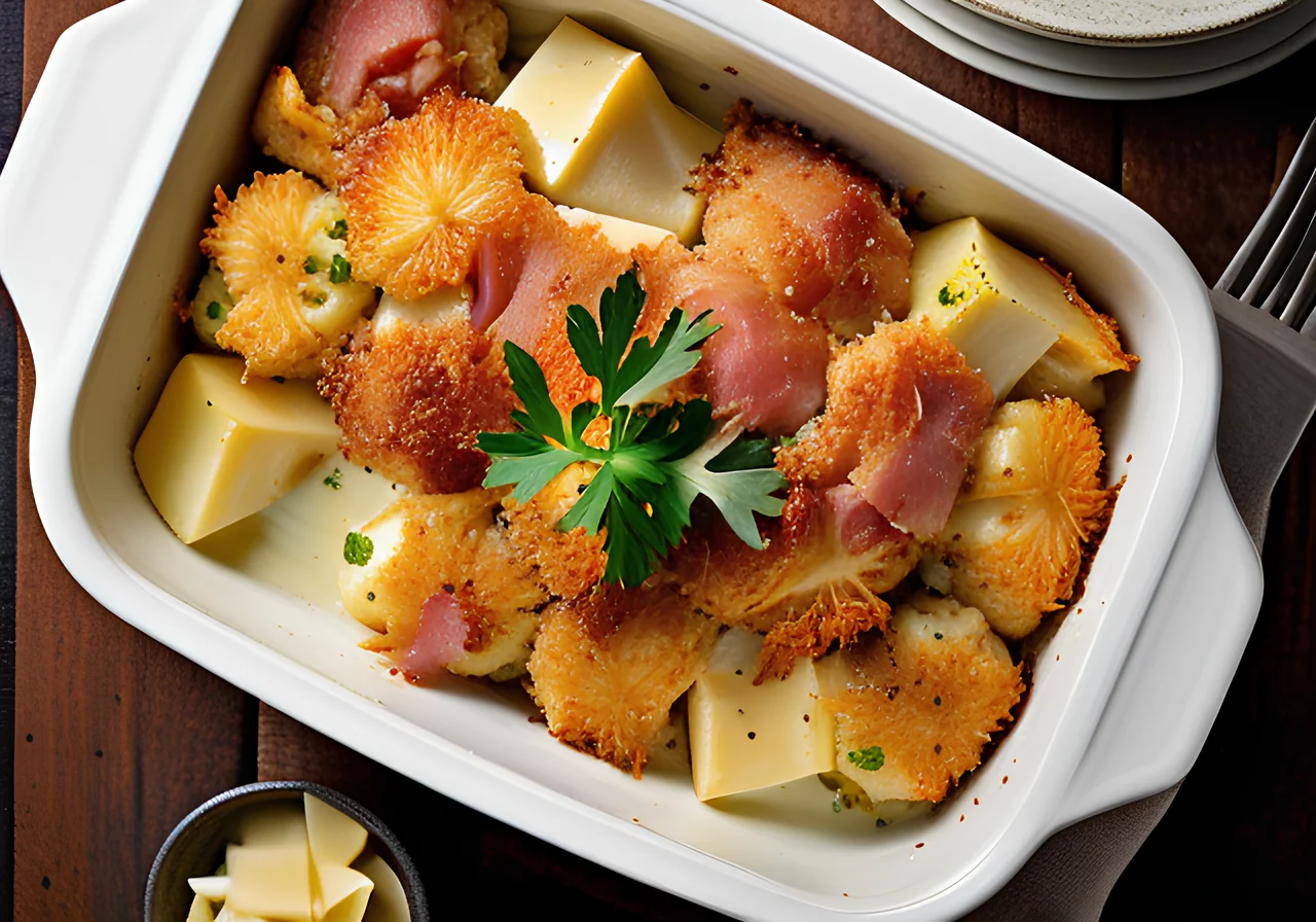 Cauliflower and Potato Bake