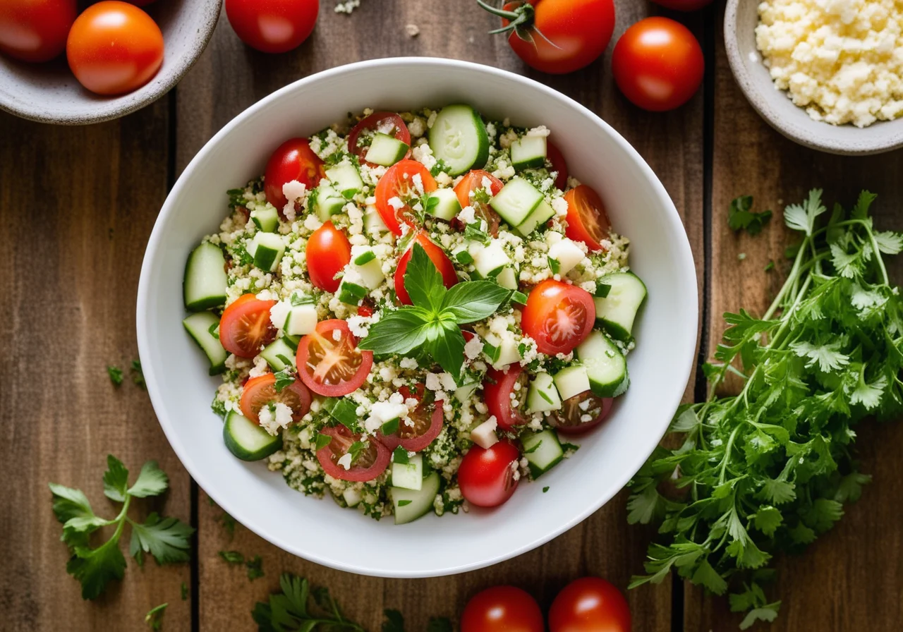 Herb Bulgur Salad