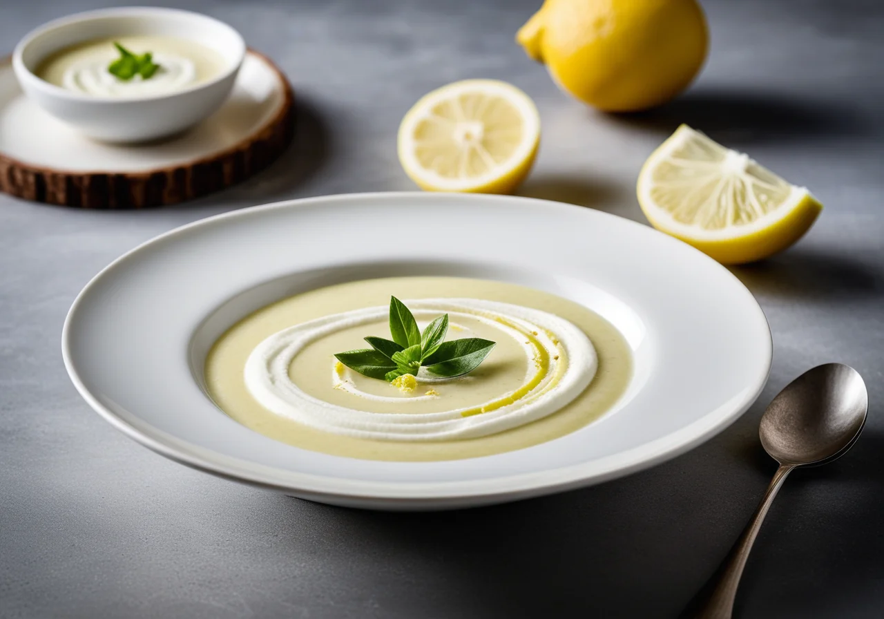 Cold Leek Cream Soup