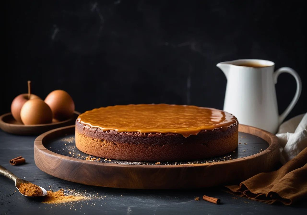 Caramelized Yeast Cake