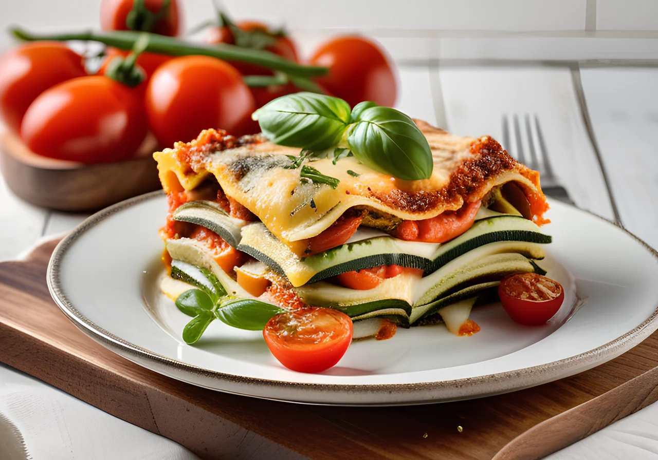 Light Vegetable Lasagna